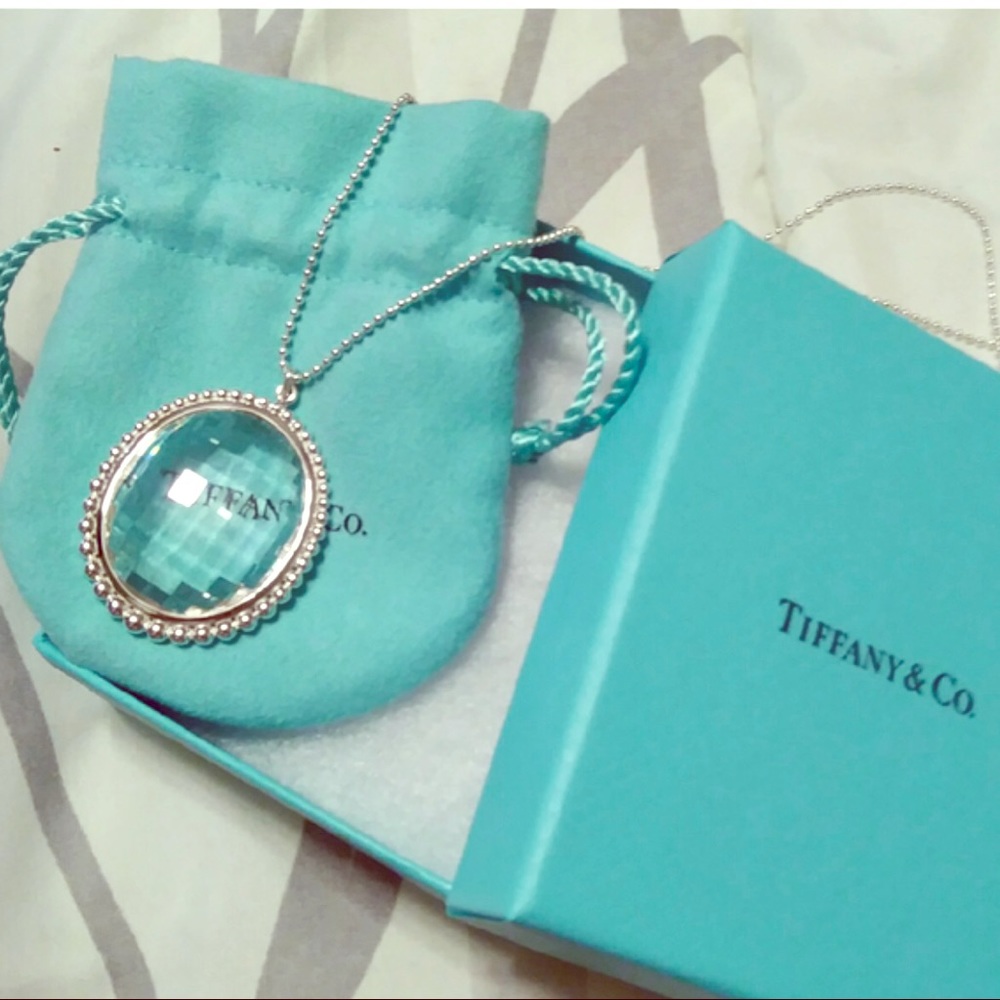 Tiffany Large Faceted Necklace